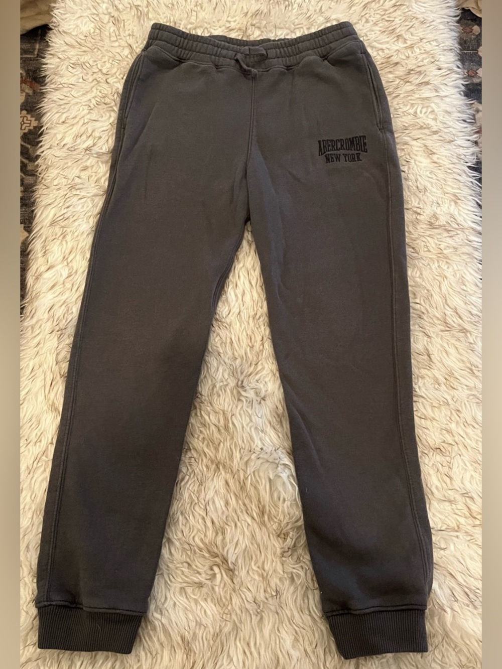 Abercrombie Kids - Sweatpants/Joggers - Grey - Boys 15/16